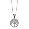 Collar plata árbol de la vida